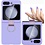 Ntech Hoesje Geschikt Voor Samsung Galaxy Flip 5 hoesje zacht siliconen met Ring Lila - Galaxy Flip 5 Silicone hoesje Liquid backcover