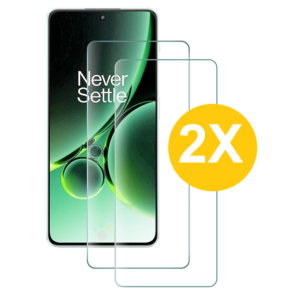 Ntech Screenprotector geschikt voor Oneplus Nord 3 screenprotector Beschermglas - Screenprotector geschikt voor Oneplus ACE 2V Screen protector gehard glas - screenprotector 2 Stuks