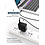 Ntech USB C Adapter 65W oplader - Snellader - met 1x USB A en 2x USB C poorten - Universeel - Wit