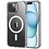 oTronica  Geschikt voor iPhone 15 Hoesje Transparant Magnetisch backcover / Draadloos Opladen & Magneetfunctie case