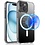 oTronica  Geschikt voor iPhone 15 Hoesje Transparant Magnetisch backcover / Draadloos Opladen & Magneetfunctie case