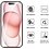 Ntech Screenprotector Geschikt voor 15 - Beschermglas - gehard glas – tempered glass - 2 Stuks