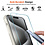 Ntech Hoesje Geschikt voor iPhone 15 Pro Max – Transparant Siliconen Anti Shock backcover hoesje – Met Glazen Screenprotector – 3 pack