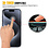 Ntech Full Cover Screenprotector Geschikt voor 15 Pro Max Zwart 2pack | Volledige Beschermglas Tempered Glass | Screenprotector Geschikt voor 15 Pro Max 6.7 Screenprotector