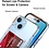 oTronica Geschikt voor iPhone 15 Plus hoesje met pasjeshouder transparant Shock proof case met Kaarthouder