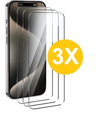 Ntech Screenprotector Geschikt voor 15 Pro screenprotector Beschermglas