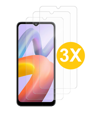 Ntech Xiaomi Redmi A1/A1 Plus screenprotector Beschermglas - 3 Stuks