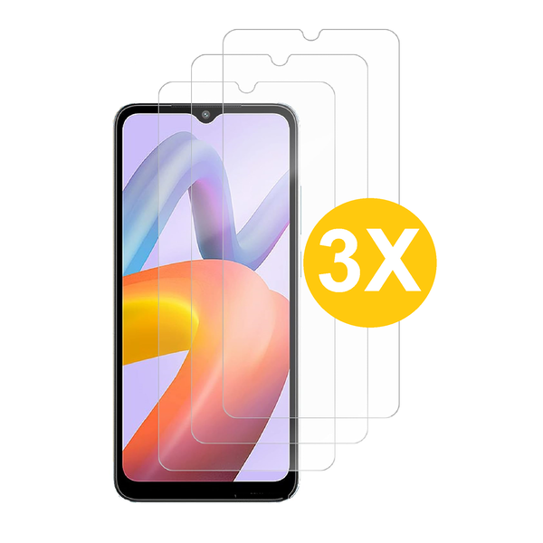 Ntech Screenprotector geschikt voor Xiaomi Redmi A1/A1 Plus screenprotector Beschermglas - 3 Stuks / Redmi A2+/A2 Plus Screen protector gehard glas