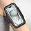 Ntech Hardloop telefoonhouder  Geschikt voor iPhone 15 Plus - Sportarmband -  Reflecterend -Ruimte voor sleutel - Zwart