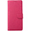 Ntech Hoesje Geschikt voor iPhone 15 Pro – portemonnee bookcase met pasjeshouder – Roze