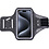 Ntech Hardloop telefoonhouder  Geschikt voor iPhone 15 Pro Max - Sportarmband -  Reflecterend -Ruimte voor sleutel - Zwart