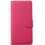 Ntech  Hoesje Geschikt voor iPhone 15 Pro Max hoesje bookcase met 2x screenprotector – Roze