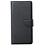 Ntech  Hoesje Geschikt voor iPhone 15 Plus hoesje bookcase met 2x screenprotector – Zwart