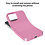 Ntech Hoesje Geschikt voor iPhone 15 hoesje Silicone / zacht siliconen - Liquid Silicone Backcover - Licht Roze