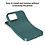 Ntech Hoesje Geschikt voor iPhone 15 hoesje Silicone / zacht siliconen - Liquid Silicone Backcover - Pine Groen