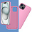 Ntech Hoesje Geschikt voor iPhone 15 Plus – Liquid siliconen Backcover – Roze