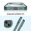 Ntech Hoesje Geschikt voor iPhone 15 Plus – Liquid siliconen Backcover – Pine Groen