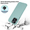Ntech Hoesje Geschikt voor iPhone 15 Pro – Liquid siliconen Backcover – Mint Groen