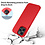 Ntech Hoesje Geschikt voor iPhone 15 Pro – zacht siliconen Liquid Backcover – Rood