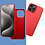 Ntech Hoesje Geschikt voor iPhone 15 Pro – zacht siliconen Liquid Backcover – Rood