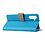 Ntech Hoesje Geschikt Voor Samsung Galaxy S23 FE hoesje bookcase Blauw Met screenprotector / 2X Beschermglas