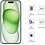 Ntech Hoesje Geschikt voor iPhone 15 – Zacht siliconen liquid backcover met 2x screenprotector gehard glas en 1x lens protector – Licht Roze