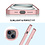 Ntech Hoesje Geschikt voor iPhone 15 Plus – Zacht siliconen liquid backcover met 2x screenprotector gehard glas en 1x lens protector – Pink