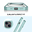 Ntech Hoesje Geschikt voor iPhone 15 Plus– Zacht siliconen liquid backcover met 2x screenprotector gehard glas en 1x lens protector – Mint Groen