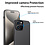 Ntech Hoesje Geschikt voor iPhone 15 Pro – Zacht siliconen liquid backcover met 2x screenprotector gehard glas en 1x lens protector – Zwart
