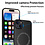 Ntech Hoesje Geschikt voor iPhone 15 Silicone backcover met Magnetisch Ring incl 2x gehard glazen screenprotector & 1x cameraLens protector – Zwart