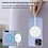 Ntech Hoesje Geschikt voor iPhone 15 Pro Silicone backcover met Magnetisch Ring incl 2x gehard glazen screenprotector & 1x cameraLens protector – Licht Blauw