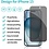 oTronica Geschikt voor iPhone 15 screenprotector Privacy - 2 Stuks - Full screen protector tempered glass - gehard glas voor Geschikt voor iPhone 15 - oTronica