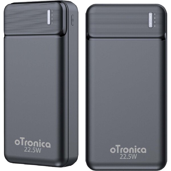 oTronica Otronica Powerbank 20000 mAh Snellader - USB, USB C & Micro USB - Universele Powerbank voor o.a. Geschikt voor iPhone / Samsung
