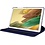 Ntech Hoes Geschikt voor Samsung Galaxy Tab S10 FE / S10 Lite / S9 FE / S9 hoes Donker Blauw – Hoes Geschikt voor Samsung Galaxy Tab S10 FE / S10 Lite / S9 / S9 FE tablet hoes – 360° draaibaar bookcase - Ntech