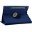 Ntech Hoes Geschikt voor Samsung Galaxy Tab S9 / S9 FE hoes Donker Blauw – Hoes Geschikt voor Samsung Galaxy Tab S9 / S9 FE tablet hoes – 360° draaibaar bookcase - Ntech