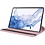 Ntech Hoes Geschikt voor Samsung Galaxy Tab S10 FE / S10 Lite / S9 FE / S9 hoes Rose Goud – Hoes Geschikt voor Samsung Galaxy Tab S10 FE / S10 Lite / S9 / S9 FE tablet hoes – 360° draaibaar bookcase - Ntech