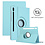 Ntech Hoes Geschikt voor Samsung Galaxy Tab S9 / S9 FE hoes Licht Blauw – Hoes Geschikt voor Samsung Galaxy Tab S9 / S9 FE tablet hoes – 360° draaibaar bookcase - Ntech