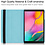 Ntech Hoes Geschikt voor Samsung Galaxy Tab S10 FE / S10 Lite / S9 FE / S9 hoes Licht Blauw – Hoes Geschikt voor Samsung Galaxy Tab S10 FE / S10 Lite / S9 / S9 FE tablet hoes – 360° draaibaar bookcase - Ntech