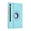 Ntech Hoes Geschikt voor Samsung Galaxy Tab S9 / S9 FE hoes Licht Blauw – Hoes Geschikt voor Samsung Galaxy Tab S9 / S9 FE tablet hoes – 360° draaibaar bookcase - Ntech
