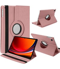 Ntech Samsung Galaxy Tab S9 Plus / S9 FE Plus hoes Rose Goud