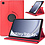 Ntech Hoes Geschikt voor Samsung Galaxy Tab A9 Plus / A11 Plus hoes – 360° draaibaar tablethoes – Rood