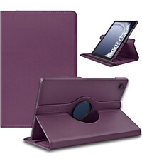 Ntech Samsung Galaxy Tab A9 Plus / A11 Plus hoes draaibaar Paars