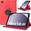 Ntech Hoes Geschikt voor Samsung Galaxy Tab A9 / Galaxy Tab A11 8.7 inch hoes – 360° draaibaar tablethoes – Rood