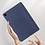 Ntech Hoes Geschikt voor Samsung Galaxy Tab A9 Plus / A11 Plus hoes – tri-fold bookcase met auto/wake functie - 11 Inch – Donkerblauw