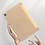 Ntech Hoes Geschikt voor Samsung Galaxy Tab A9 Plus / A11 Plus hoes – tri-fold bookcase met auto/wake functie - 11 Inch – Goud