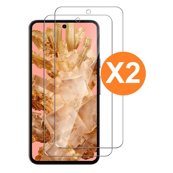 Ntech Screenprotector geschikt voor Google Pixel 8 screenprotector Beschermglas - Screenprotector geschikt voor Google Pixel 8 Screen protector gehard glas - Screenprotector geschikt voor Google Pixel 8 - 2 Stuks