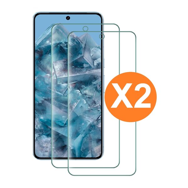 Ntech Screenprotector geschikt voor Google Pixel 8 Pro screenprotector Beschermglas - Screenprotector geschikt voor Google Pixel 8 Pro Screen protector gehard glas - Screenprotector geschikt voor Google Pixel 8 Pro - 2 Stuks