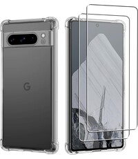 Ntech Google Pixel 8 Pro Hoesje transparant Anti Shock silicone hoesje