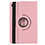 Ntech Hoes Geschikt voor Samsung Galaxy Tab A9 Plus / A11 Plus hoes – 360° draaibaar tablethoes – Licht Roze