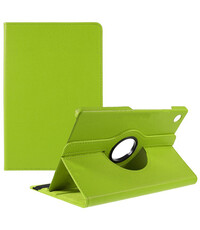 Ntech Samsung Galaxy Tab A9 / Galaxy Tab A11 8.7 inch hoes draaibaar Groen